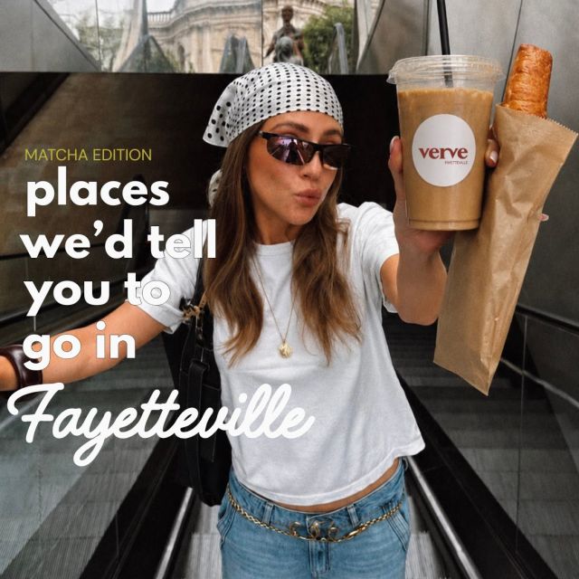 whether you’re fueling a study session, catching up with friends, or just romanticizing your walk through fayetteville, these local spots are always worth the stop.

did we miss your favorite? drop your go-to matcha order below. 👇