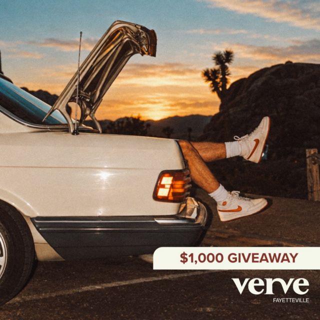 $1,000 on us? yeah, you read that right. 

we’re giving away $1,000 at VERVE’s Grand Unveiling this Friday, September 18th.

how to enter:
💸 like this post
💸 share this post to your story
💸 comment + tag your friends each comment = another entry
💸 RSVP to the Grand Unveiling for your main entry

you MUST be RSVP’d + attend the Grand Unveiling this Friday to be eligible to win.

more comments = more chances.
one person = $1K richer.

see you friday, fay. 💋

RSVP through the link in our bio.