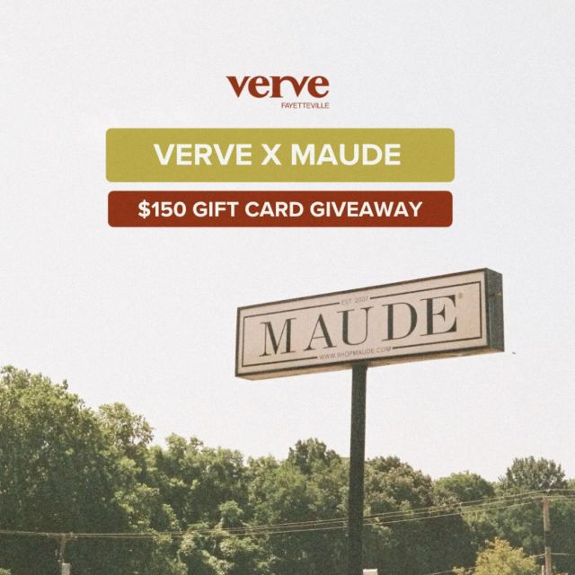 game day fit = handled🏈

VERVE x MAUDE are giving one lucky winner the ultimate game day shopping moment.

to enter:

follow @vervefayetteville + @shopmaude
tag who you’d take shopping with you — each comment = 1 entry
repost to your story + tag us for 25X extra entries

winner will be announced October 5th.