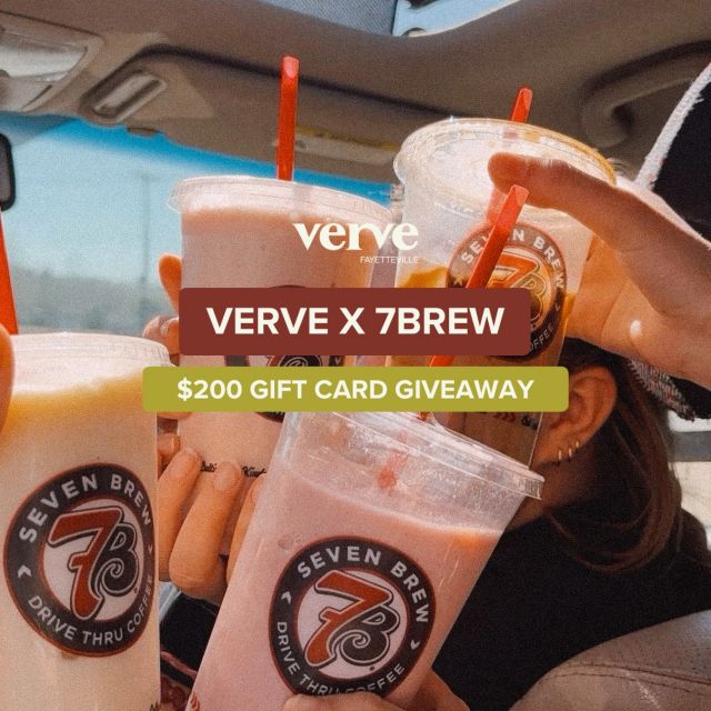 GIVEAWAY: your 7 Brew order is on us. like, for a while

we’re giving one of you $200 to @7brewcoffee 

TO ENTER:
•follow us
•like this post
•tag your 7 Brew run partner (each comment = 1 entry)

BONUS:
+10 share to your story + tag us
+20 join the VERVE VIP list - link in bio 

winner announced 9/4 @ 4pm

see you in the comments🫡☕️